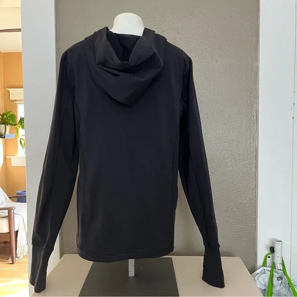 J.Crew Fitted Hoodie In Signature Flex Black Size XL Style BD667 Like New - Picture 5 of 16